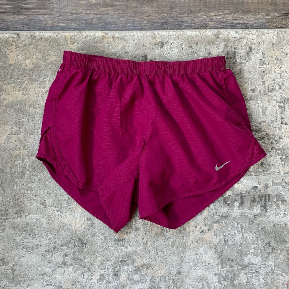 Pink Nike dri-fit shorts